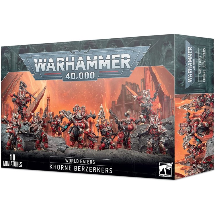 Warhammer 40000 World Eaters Khorne Berzerkers