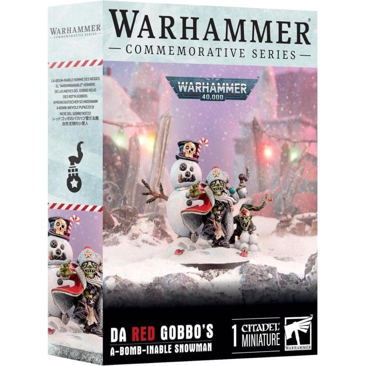 Warhammer Commemorative Series: Da Red Gobbo's A-Bomb-Inable Snowman 