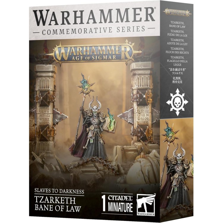 Warhammer Commemorative Series: Tzarketh Bane of Law