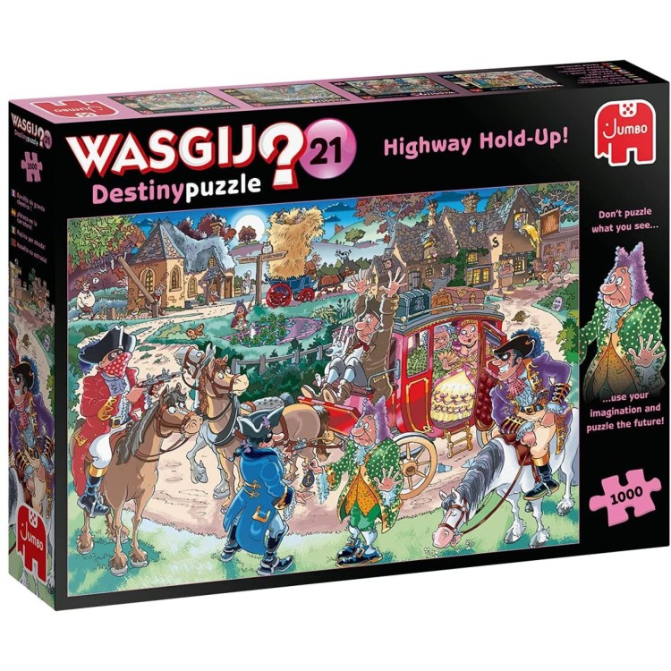 Wasgij Destiny 21 Highway Hold-Up 1000pc Puzzle