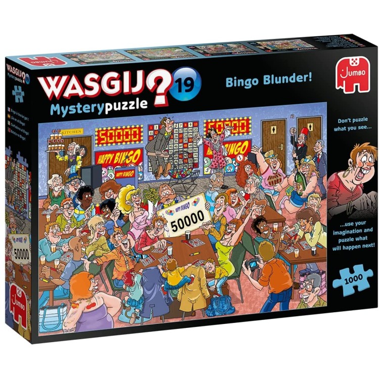 Wasgij Mystery 19 Bingo Blunder 1000pc Puzzle