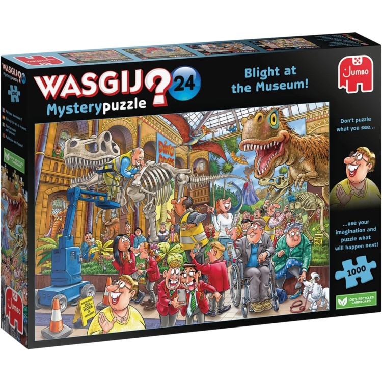 Wasgij Mystery 24 Blight at the Museum 1000pc Puzzle