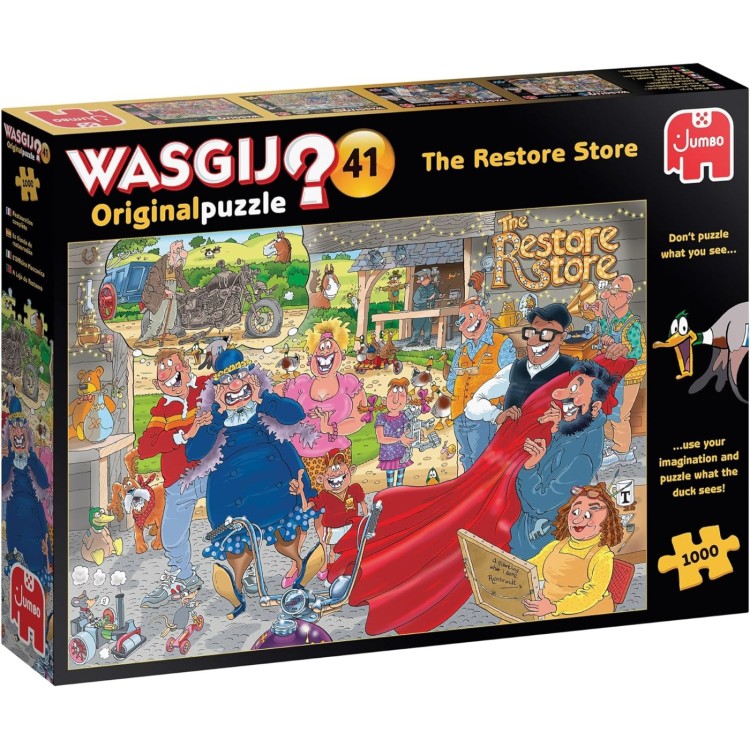 Wasgij Original 41 The Restore Store 1000pc Puzzle