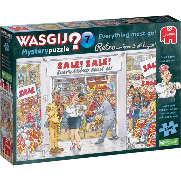 Wasgij Retro Mystery 7 Everything Must Go 1000pc Puzzle