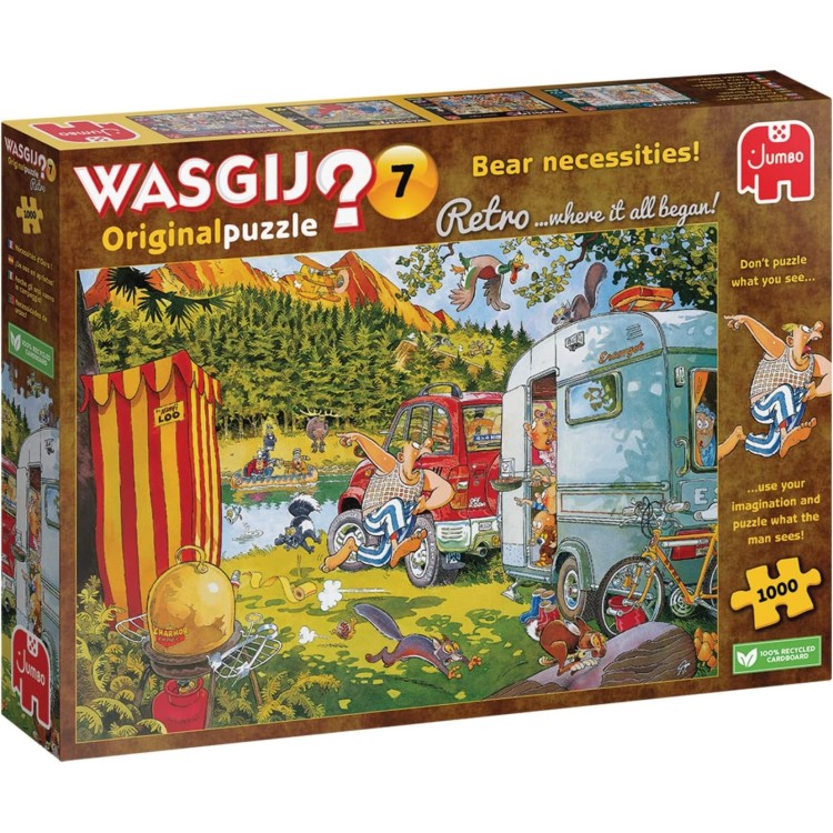 Wasgij Retro Original 7 Bear Necessities 1000pc Puzzle