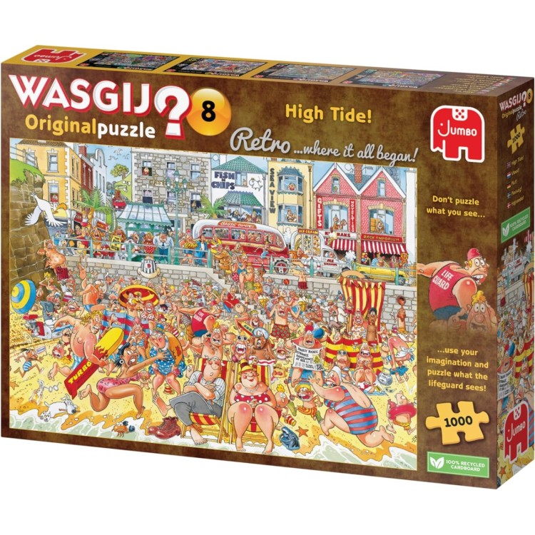 Wasgij Retro Original 8 High Tide 1000pc Puzzle