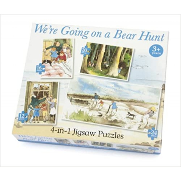 We're Going On A Bear Hunt 4-in-1 Puzzle