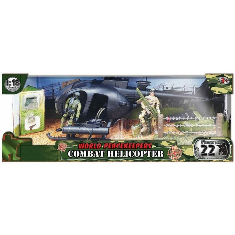 World Peacekeepers 1:18 Combat Helicopter