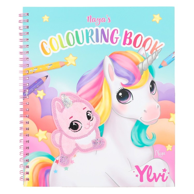 Ylvi Naya's Colouring Book and Sequins