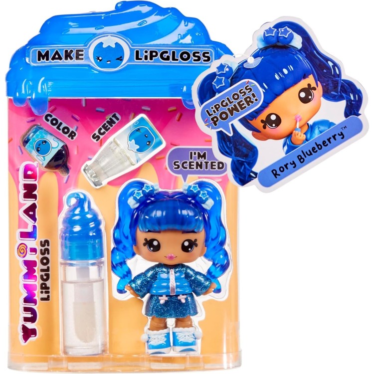 Yummiland Lipgloss Doll - Rory Blueberry