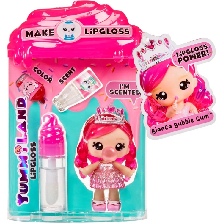 Yummiland Lipgloss Doll - Bianca Bubble Gum