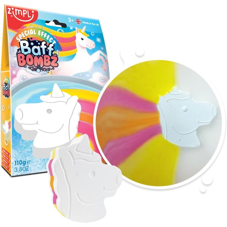 Zimpli Kids Baff Bombz Unicorn SFX 110g